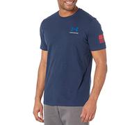 Under Armour Mens New Freedom Banner T-Shirt, (408) Academy/Royal/Red, S