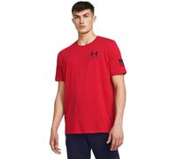 Under Armour Men's New Freedom Flag T-Shirt, (601) Red / / Midnight Navy, Medium