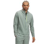 Under Armour Mens Outrun Storm Hooded Running Jacket in Green - Size X-Large