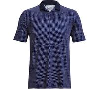Under Armour Mens Perf Printed Polo Shirt Midnight Navy XXL (UA1377377-41108)