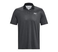 Under Armour Mens Performance 3.0 Printed Polo Colour: Black, Size: Small