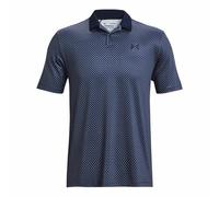 Under Armour Mens Performance 3.0 Printed Polo Colour: Blue, Size: Medium