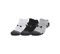 Under Armour Mens Performance Tech 3 Pack No Show Socks