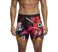 Under Armour Men's Performance Tech Mesh Print Singles, 6" Inseam Boxer Brief, Nacho Cheese Doritos, L