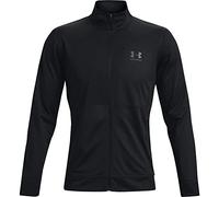 Under Armour Men's Pique Track Jacket, Black, Small