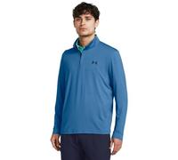 Under Armour Men's Playoff 1/4 Zip Long-Sleeve T-Shirt Golf, (406) Photon Blue/Midnight Navy/Midnight Navy, Large