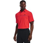 Under Armour Men's Playoff 2.0 Golf Polo Polo Shirt, (890) Radio Red / Bolt Red / Bauhaus Blue, XXL