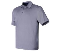 Under Armour Mens Playoff 3.0 Micro-Stripe Polo Shirt (M) (Midnight Navy/Downpour Grey/Black)