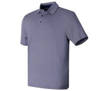 (S, Midnight Navy/Downpour Grey/Black) Under Armour Mens Playoff 3.0 Micro-Stripe Polo Shirt