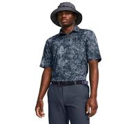 Under Armour Playoff 3.0 Polo, Downpour Gray/Midnight Navy, XXL
