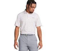 Under Armour Men's Polos, White/Photon Blue/Midnight Navy, XXL