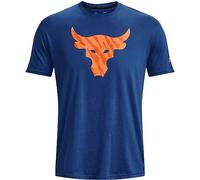 Under Armour Mens PR Brahma Bull Short Sleeve T-Shirt Blue Mirage M