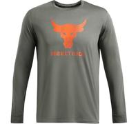 Under Armour Mens PR Brahma Long Sleeve T-Shirt Green L