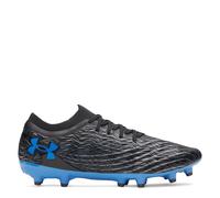 Under Armour Mens Pro Adults Firm Ground Football Boots in Black/Blue - Size UK 11