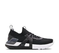 Under Armour Mens Project Rock 4 Training Shoes - Black/White - Size UK 8.5