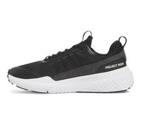 Under Armour Men's Project Rock Blood Sweat Respect 5, (002) Black/White/Stone, 12, US