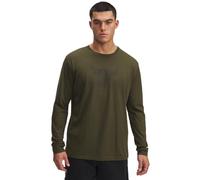 Under Armour Men's Project Rock Brahma Bull Long Sleeve, (308) Expedition Green / / Black, Medium