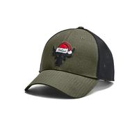 Under Armour Men's Project Rock One Trucker Hat Cap, (390) Marine Od Green/Black/Red, Size