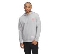 Under Armour Men's Project Rock Red One North Pole Training Club Hoodiedisc, (012) Mod Gray Medium Heather / / White, L