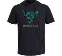 Under Armour Mens Project Rock Short-Sleeved Hoodie GT38488