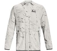Under Armour Mens Project Rock Unstoppable Jacket Softshell White Clay L