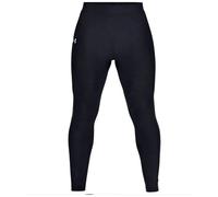 Under Armour Mens Qualifier Heatgear Leggings Training Tight 1326602 001 - Black Textile - Size Small