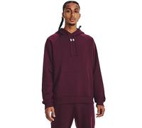 Under Armour Mens Rival Fitted OTH Hoodie Maroon XXL