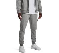 Under Armour Men's Rival Fleece Cargo Jogger, (026) Castlerock Light Heather / / White