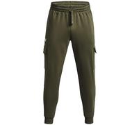 Under Armour Men's Rival Fleece Cargo Jogger Pants, (390) Marine Od Green / / White, XXL