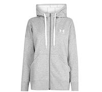 Under Armour Armour Rival Full Zip Hoodie Ladies - Grey 10