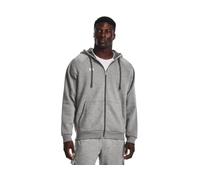 Under Armour Men's Rival Fleece Fz Hoodie, (025) Castlerock Light Heather / / White, 4XL