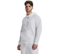 Under Armour Men's Rival Fleece Hoodie, (100) White / / Black, Large