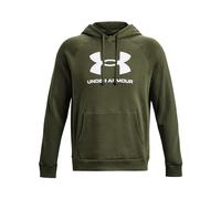 Under Armour Men's Rival Fleece Logo Hoodie, (390) Marine Od Green / / White, XL Tall