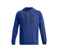 Under Armour Men's Rival Fleece Logo Hoodie Sweatshirt, Tech Blue / / Midnight Navy, L