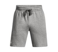 Under Armour Mens Rival Fleece Shorts (Castle Rock/White) - Light Grey - Size X-Large