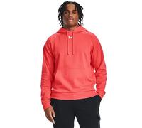 Under Armour Men's Rival Fleece Sportstyle Logo Hoodie, (690) Venom Red / / White, XL