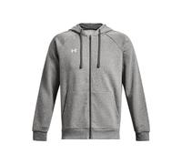Under Armour Mens Rival Fleece Zip Hoodie - Castlerock Light / /White - MD