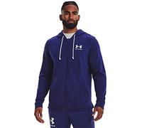 Under Armour Mens Rival Full Zip Hoodie Blue M
