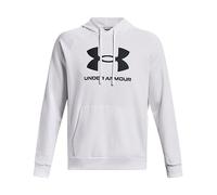 Under Armour Armour Ua Rival Fleece Logo Hd Hoody Mens - White L