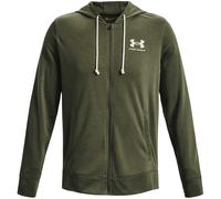 Under Armour Mens Rival Long-Sleeved Full Zip HoodieS Green GT38260