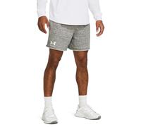 Under Armour Men's Rival Terry 6in Short, Lightweight Men's Gym Gear for Training and Warm Ups, Versatile Sports Shorts with Pockets,Onyx White / / Onyx White,XL