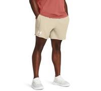 Under Armour Mens Rival Terry 6in Shorts Brown L