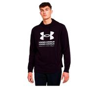 Under Armour - Mens Rival Terry Graphic Hood, Color Black/Castlerock (001), Size: XXX-Large