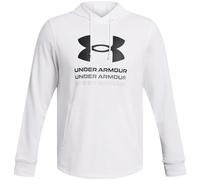 Under Armour Mens Rival Terry Graphic Hoodie White M