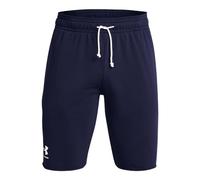 Under Armour Men's Rival Terry Shorts, (410) Midnight Navy / / Onyx White, X-Large Tall