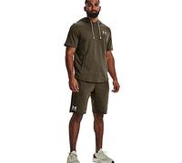 Under Armour Men's Rival Terry Shorts, Tent (361)/Green, Small