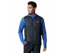 UNDER ARMOUR Men's Running Storm Insulated Gilet, Black / / Reflective, Size M, Men Black / / Reflective