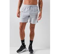 Under Armour UA Launch 7'' Unlined Shorts - Shorts - Bottoms - Mod Gray/Mod Gray/White - Size: LG