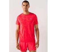 UNDER ARMOUR Mens Running Launch Camo T-Shirt - Red, Red, Size 2Xl, Men Red