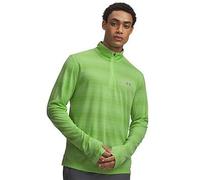 UNDER ARMOUR Mens Running Velociti 1/4 Zip, Green, Size M, Men Green